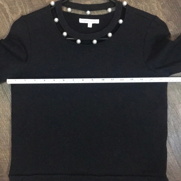 Rebecca Minkoff Pearl Accented Sweater - Picture 8 of 10
